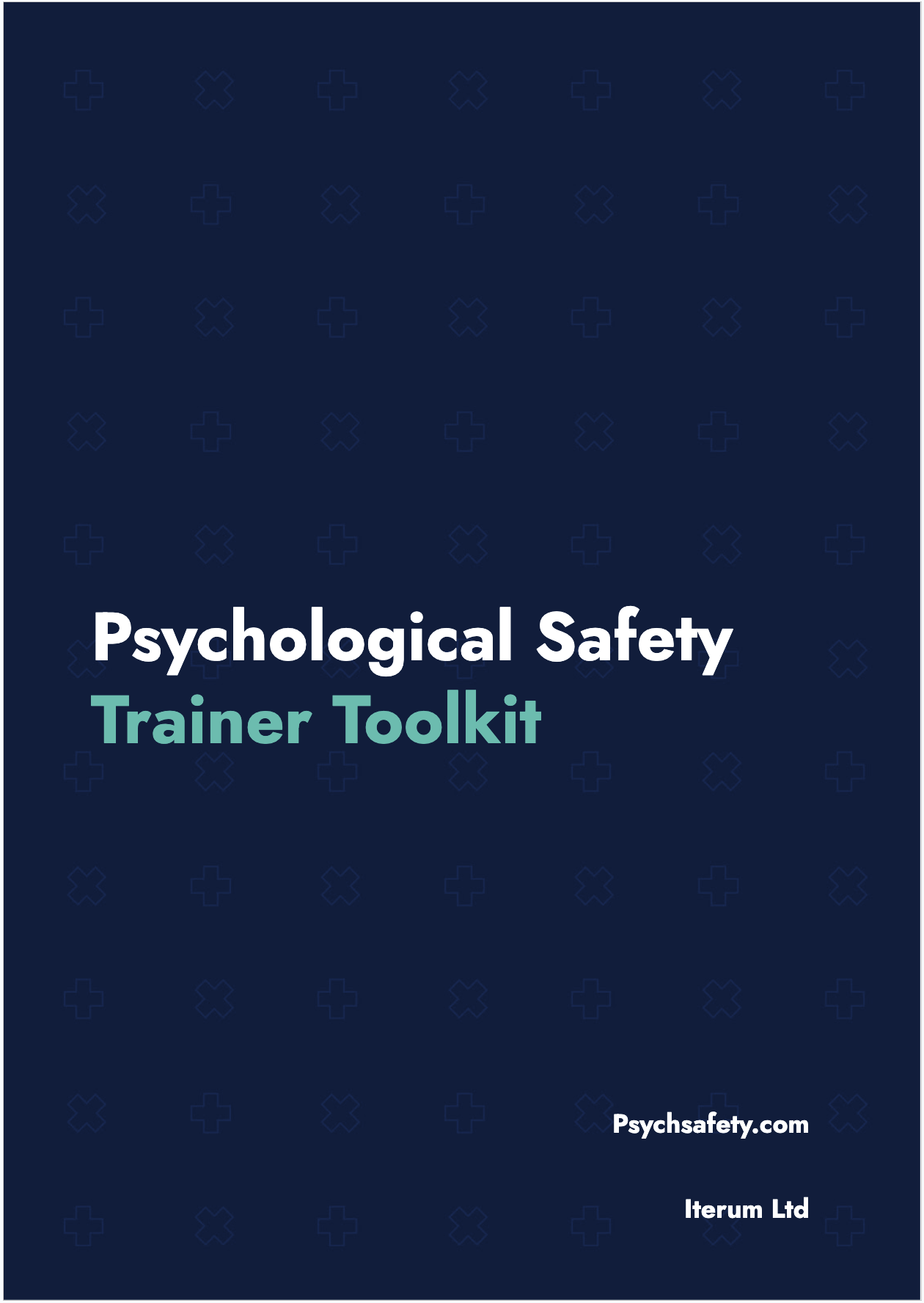 psychological safety trainer toolkit