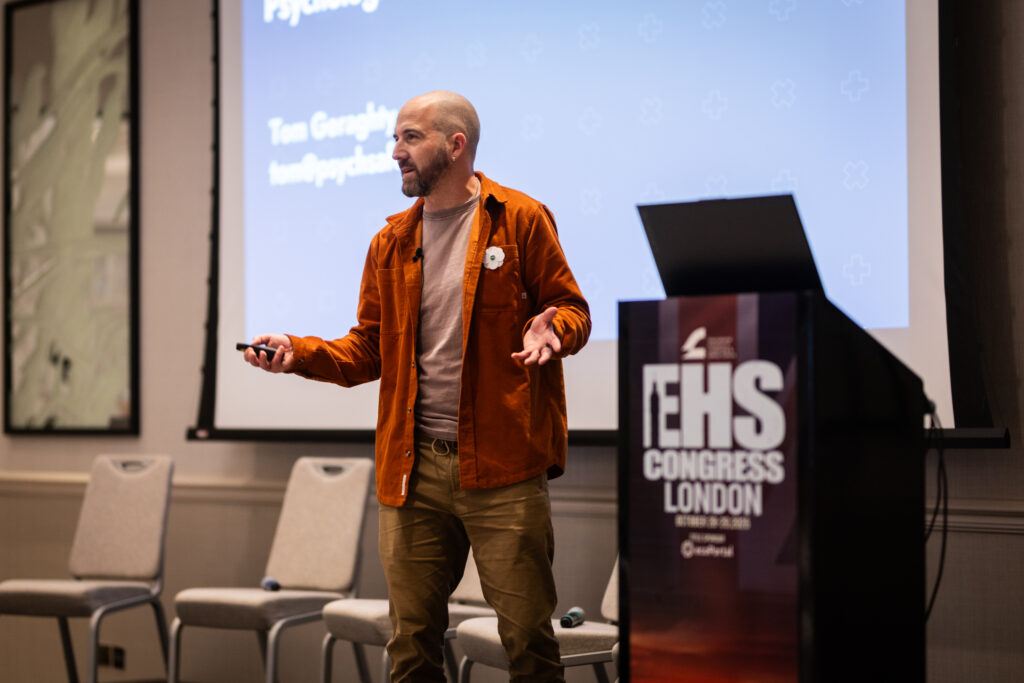 tom speaking at EHS congress