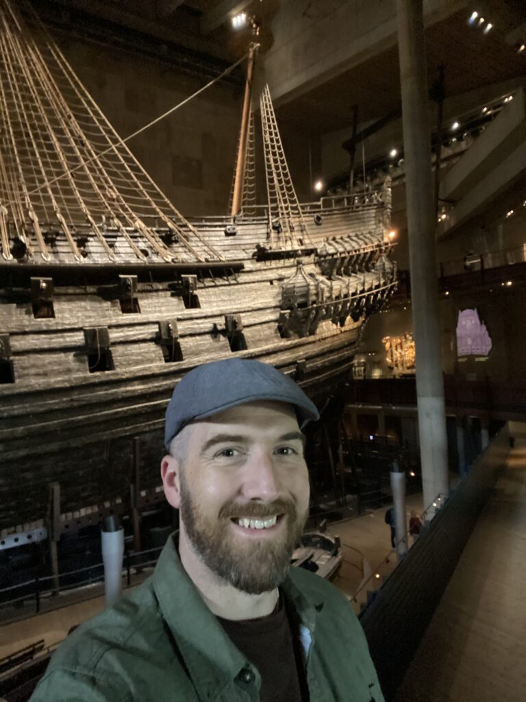 tom at the vasa