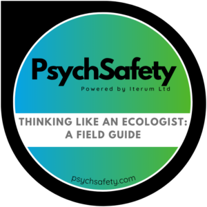 Thinking like an ecologist - a field guide for organisational change