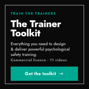 psychological safety trainer toolkit