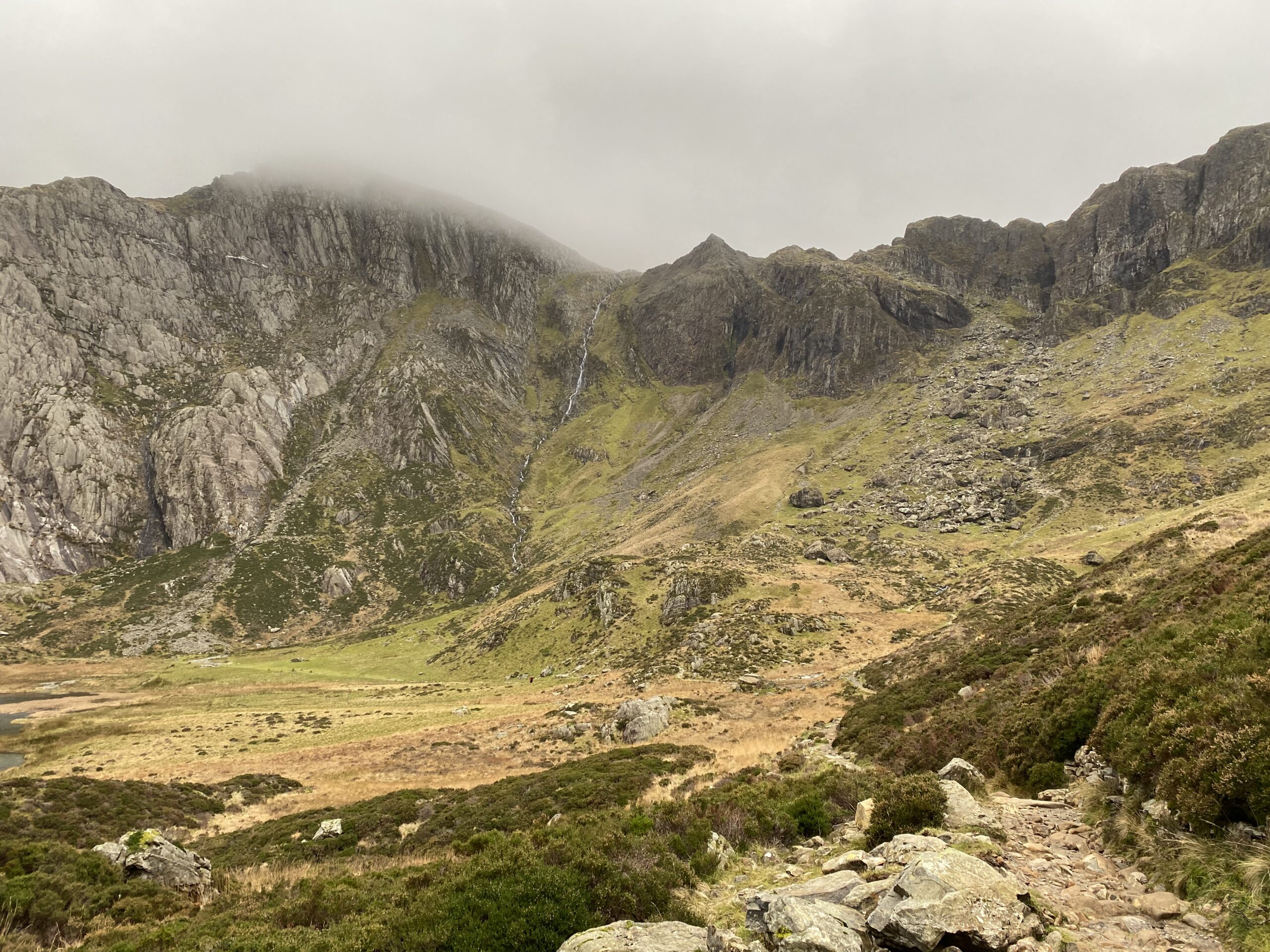 The devils couldron at cwm idwal